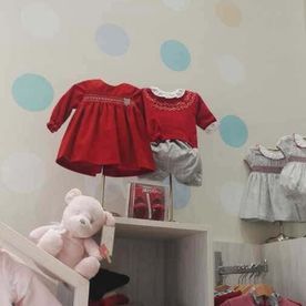 vestidos rojos para niños